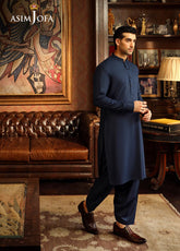 Asim Jofa Men Wash & Wear 2 Piece Unstitched Suit AJ24MB AJMB-05